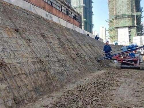 潍城建筑边坡支护