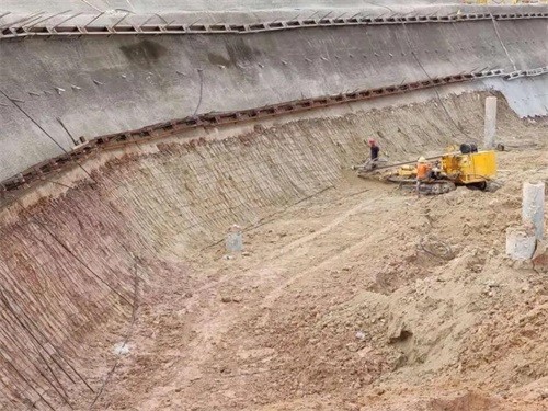 潍城基坑边坡加固